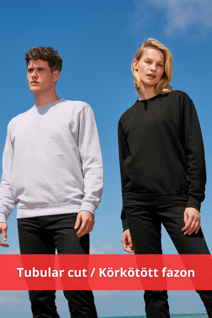 SOL'S SO04182-03814 SOL'S COLUMBIA TUBE - UNISEX ROUND-NECK SWEATSHIRT