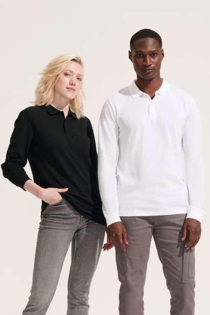 SOL'S SO04241 SOL'S PLANET LSL - UNISEX POLO MAJICA DUGIH RUKAVA
