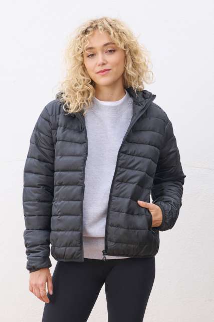 SOL'S SO04445 SOL'S STREAM HOODED WOMEN - LIGHTWEIGHT HOODED PADDED JACKET