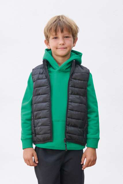 SOL'S SO04446 SOL'S STREAM BW KIDS' - LIGHTWEIGHT PADDED BODYWARMER