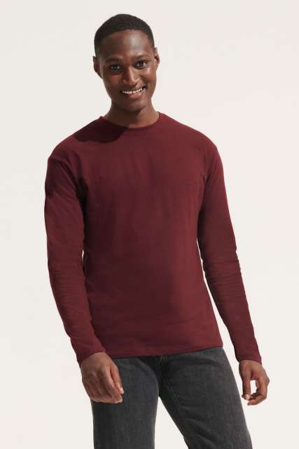 SOL'S SO11420 SOL'S MONARCH - MEN'S ROUND COLLAR LONG SLEEVE T-SHIRT