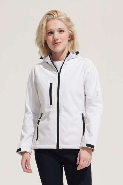 SOL'S SO46802 SOL'S REPLAY WOMEN - HOODED SOFTSHELL