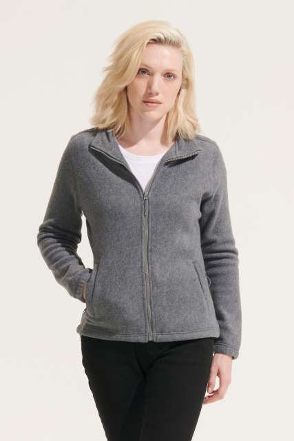 SOL'S SO54500 SOL'S NORTH WOMEN - ZIPPED FLEECE JACKET