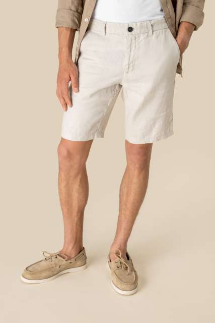 SPASSO SP711 MEN'S LINEN BERMUDA