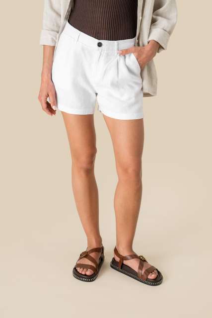 SPASSO SP713 LADIES' LINEN SHORT