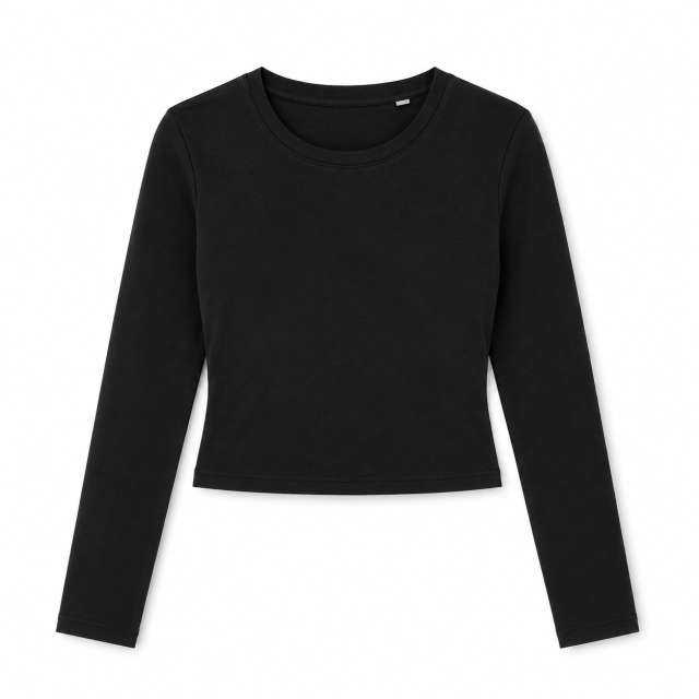 TRUE BLANKS TB02W050 WOMENS FITTED LONG SLEEVE TOP
