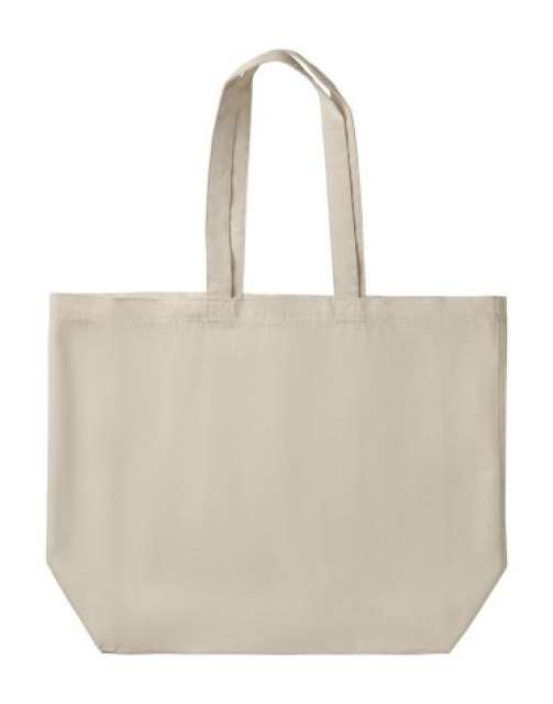 TRUE BLANKS TB04A100 COTTON CANVAS LARGE TOTE