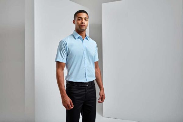 Premier PR209 MEN'S POPLIN SUPREME SHORT SLEEVE SHIRT - Slika 3