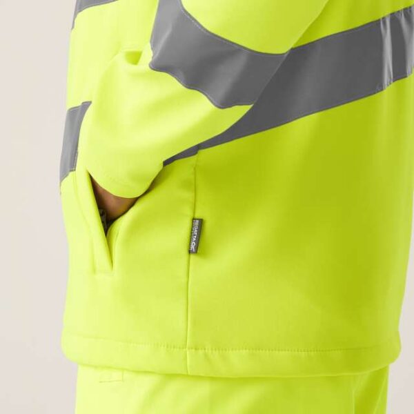 Regatta RETRA712 HI-VIS PRO CONTRACT ABLAZE 2 LAYER SOFTSHELL JAKNA (CLASS 3) - Slika 6